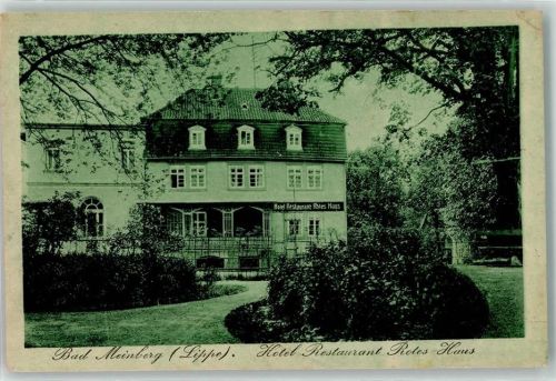 Bad Meinberg Hotel Gasthaus Rotes Haus