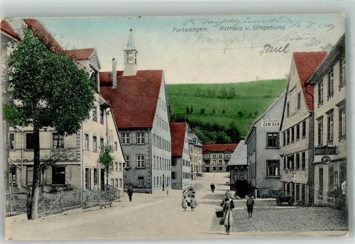 Furtwangen Rathaus Gasthaus zum Ochsen