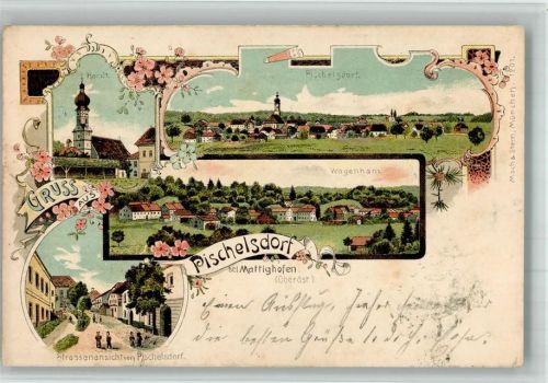 4983 Pischelsdorf 1899 BOAKC Lithographie Hardt Wagenham