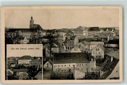 Dippoldiswalde 1911 alte Schule erbaut 1842 Weihefeier neue Bürgerschule