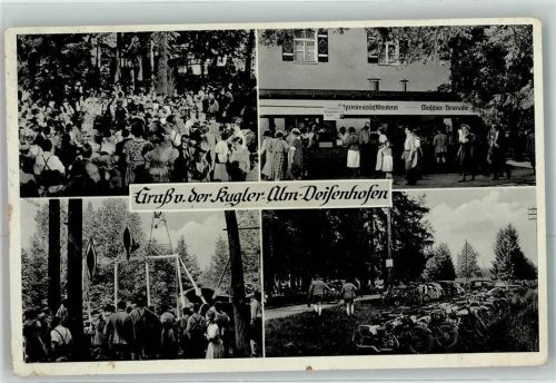 Deisenhofen Kugler Alm Gasthaus Ausflug Erholung Gruss Motorrad Weißbier Limonade Schweinswurstbratrei Tracht