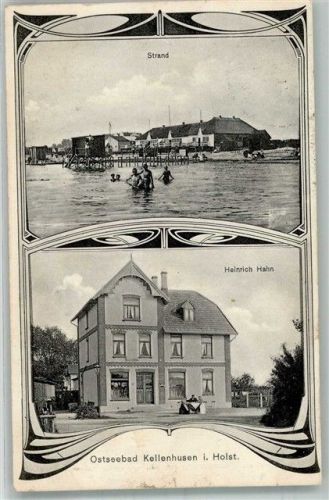 Kellenhusen 1909 Strand Wohn- und Gasthaus Heinrich Hahn
