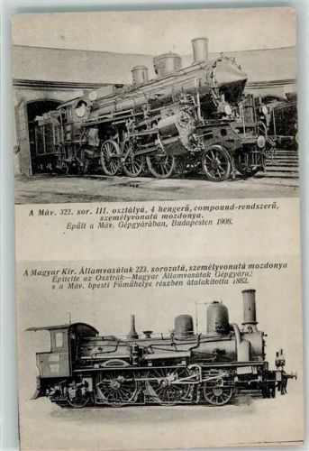 Budapest Lok 322 und 223