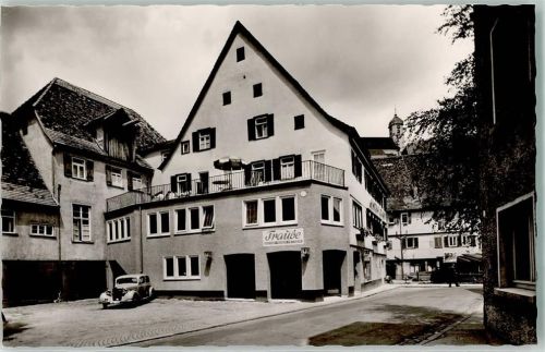 Altensteig Gasthaus Pension Metzgerei zur Traube Oldtimer