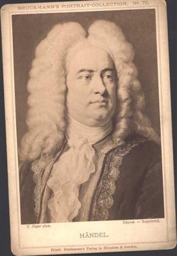 Händel, G.F. Kabinettfoto