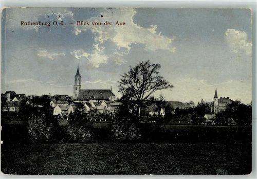 Rothenburg Czerwiensk 1917 - Blick von der Aue