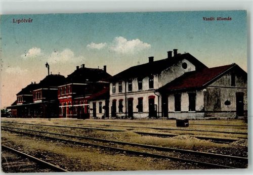 Leopoldov 1918 Bahnhof
