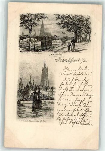 Frankfurt 1898 sign. B. Kannfeld