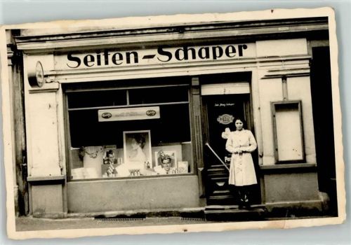 Seifen Schaper Emailleschild