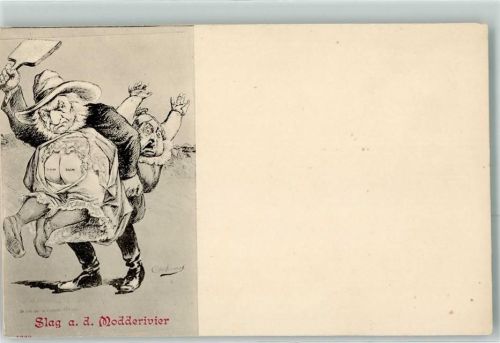 1900 Slag a.d. Modderivier - England wird verhauen AK