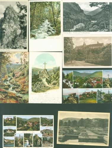 Ilsenburg Lot mit 9 AK