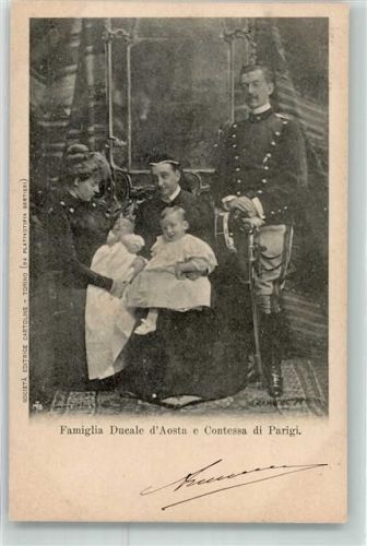 Herzogliche Familie von Aosta und Gräfin von Paris