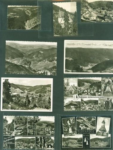 Todtmoos Lot mit 19 AK und 3 Fotos 6x9cm