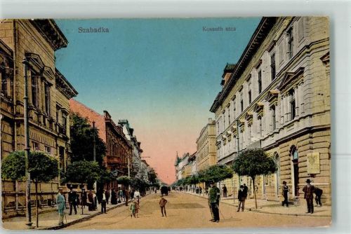Subotica 1915 Kossuth Straße