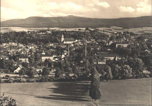 Bad Salzungen Blick vom Mühlberg 21cm x 14,5cm