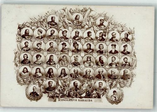 1920 Iconografia Sabauda Savoyen Portraits