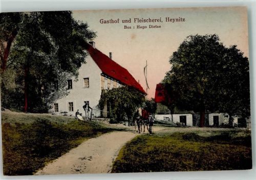 Heynitz Gasthaus Fleischerei Hugo Dietze
