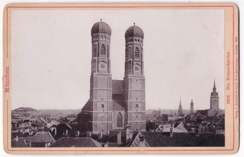 München Fotografie Wilhelm Nagel Inh Robert Eisele Nr 1216 Die Frauenkirche