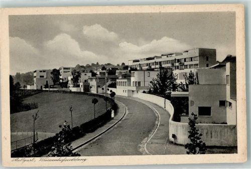 Stuttgart Weissenhofsiedlung Verlag Hans Boettcher Nr. 1009