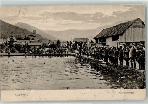 Allarmont 1916 Freischwimmbad