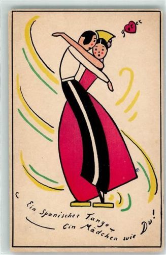 1932 Spanischer Tango Verlag Roukes & Erhart Baarn