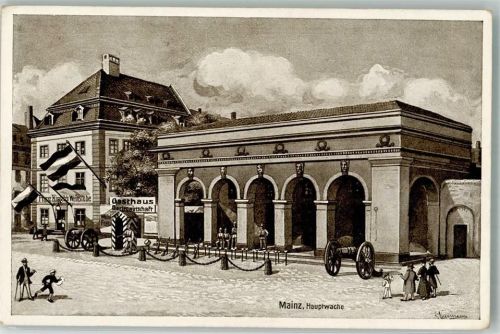 Mainz Hauptwache Gasthaus Weinstube