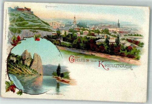 Bad Kreuznach 1897 Rheingrafenstein