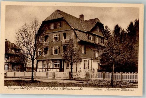 Königsfeld Haus Pension Westend