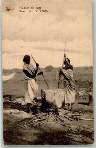 Des Indes Orientales - Koken van het linnen Afrikaner
