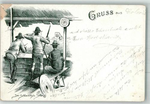 1903 Der schlechteste Schuß