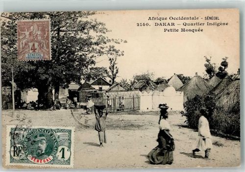 Dakar Quartier Indigene Kleine Moschee