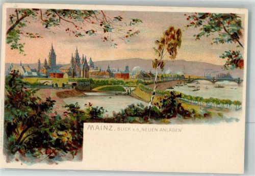 Mainz Blick v.d. Neuen Anlagen