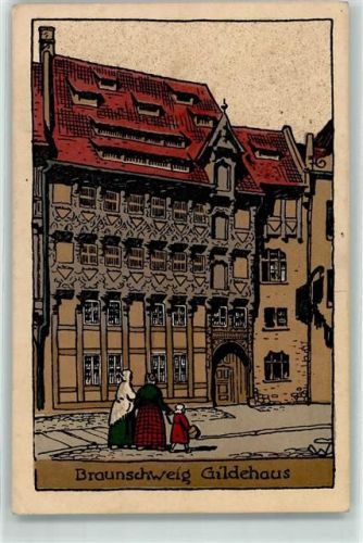 Braunschweig Gildehaus Bahnpoststempel Berlin Zug 32
