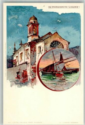 Santa Margherita 1899 Velten Verlag Nr. 213 + Adelskorrespondenz