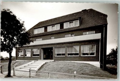 Spiekeroog Haus Winnfried Ort handschriftlich