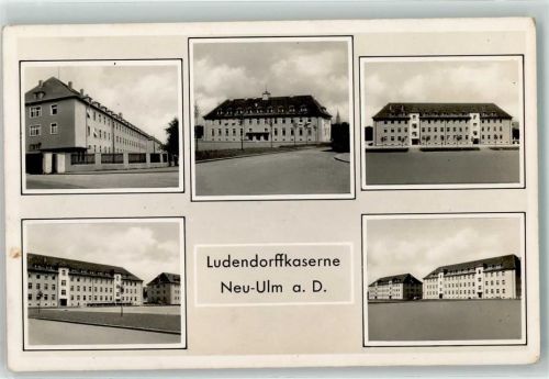 Neu-Ulm WK II Stempel Ludendorffkasserne