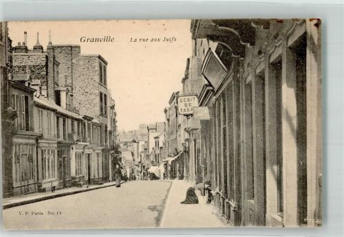 Granville La rue aux Juifs