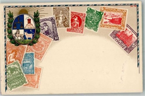 Montevideo Briefmarken Wappen