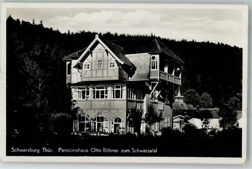 Schwarzburg Pensionshaus Otto Röhner zum Schwarzatal