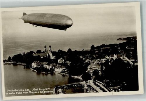 Friedrichshafen LZ 127 Fliegeraufnahme Strähle 9892