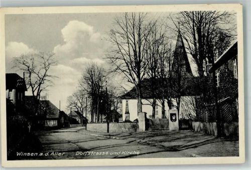 Winsen Dorfstraße u. Kirche