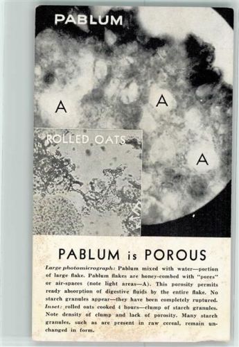 Pablum is Porous Werbung Meads