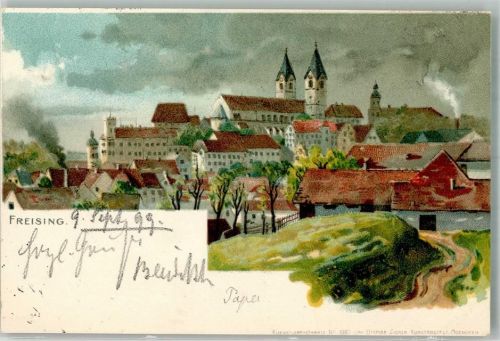 Freising 1899 Adelskorrespondenz
