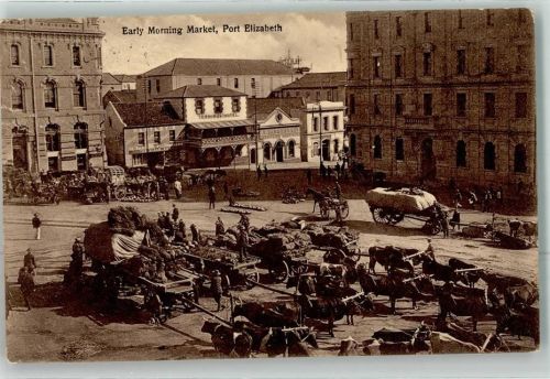 Port Elizabeth early Morning Market Terminus Hotel