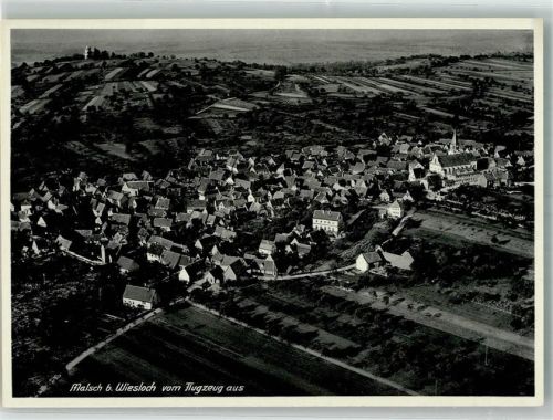 Malsch Fliegeraufnahme Malsch