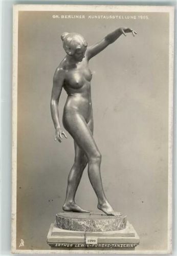 Berlin Mitte 1905 Lewin-Funcke Tänzerin Große Berliner Kunstausstellung Tuchs Serie II