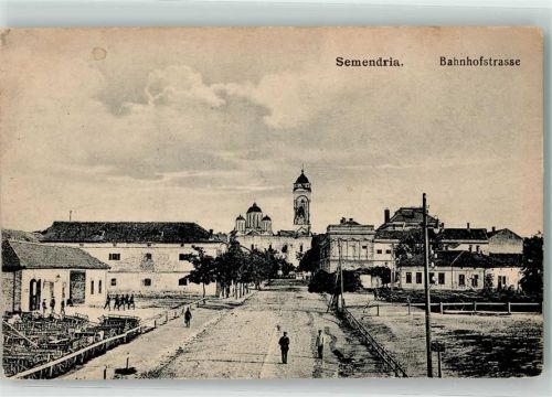 Smederevo 1915 Bahnhofstraße