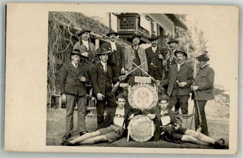 1926 - 1927 Schützen Standscheibe Gewehre