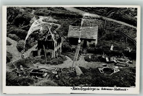Klein Erzgebirge im Oederaner Stadtwald Miniatur
