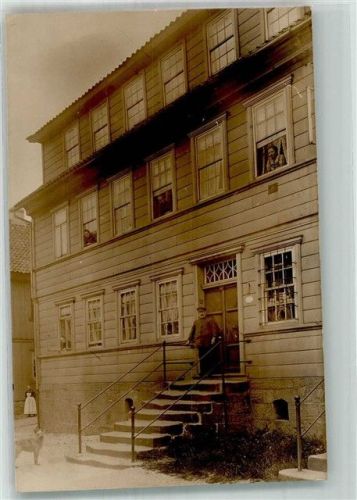 Clausthal-Zellerfeld 1909 Hanf- u. Draht Seilerei Carl Trüter Ort handschriftlich